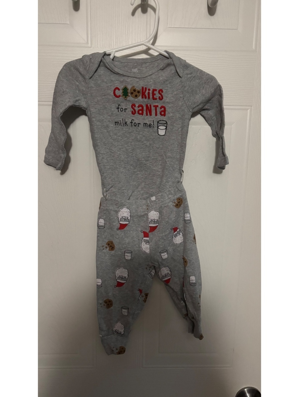 Carter's Christmas Cookies for Santa Footed Pajamas